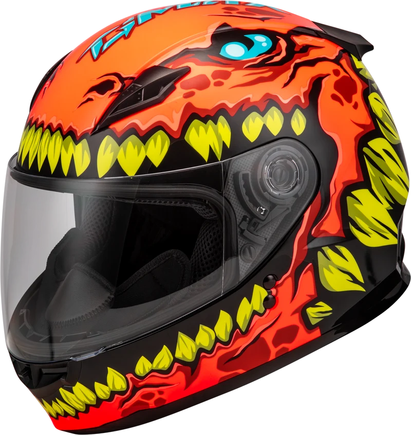 Youth Gm-49y Drax Helmet Orange Ys