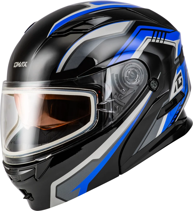 Md-01s Transistor Snow Helmet Blue/Black Sm