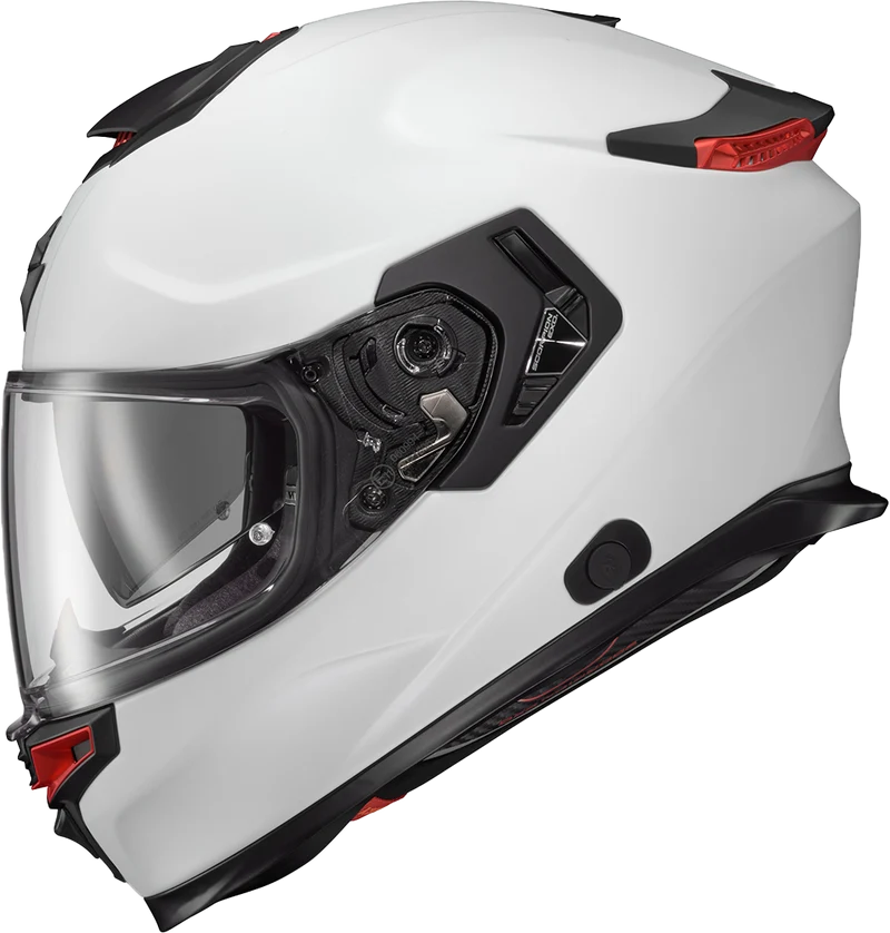Exo-Eclipse Full Face Helmet Matte Pearl White 2x