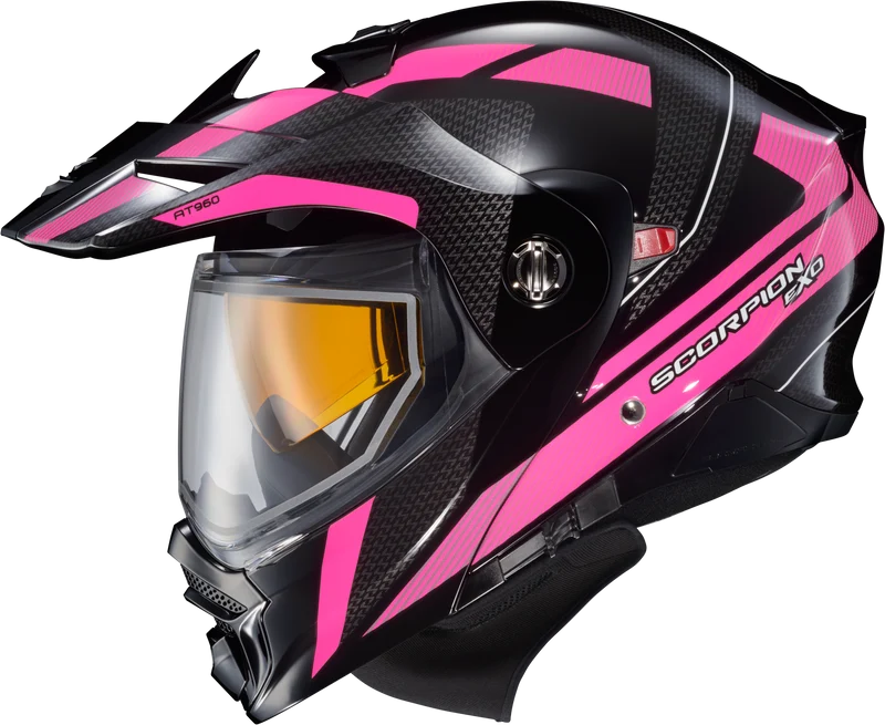 Exo-At960 Cold Weather Helmet Hicks Pink 2x (Dual Pane)