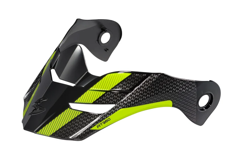 Exo-At960 Peak Visor Hicks Black/Hi-Vis