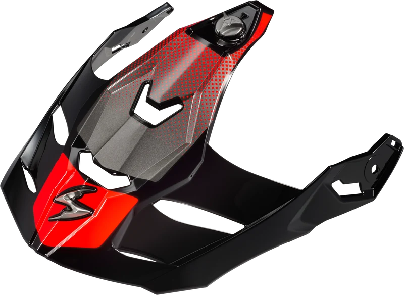 Xt9000 Peak Visor Trailhead Red