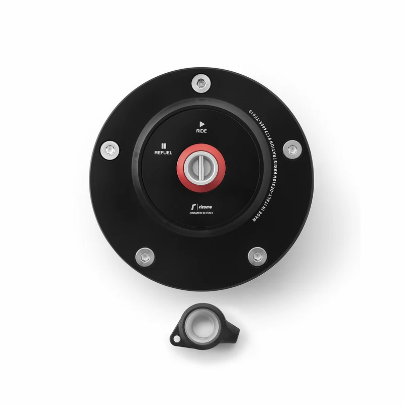 RIZOMA Gas Cap Locking Black Hon 58-TF020B