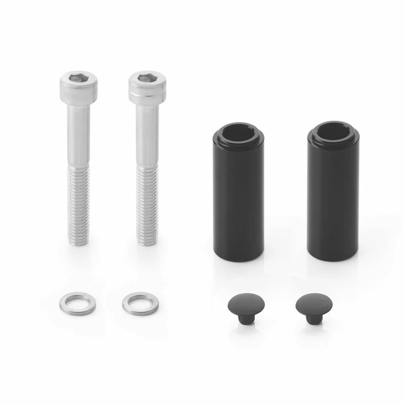 RIZOMA Stealth Naked Mounting Kit Mirror Black Duc 58-BSN902B