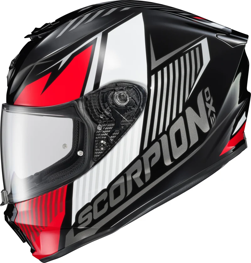 Exo-R330 Full-Face Helmet Hawker Red Lg