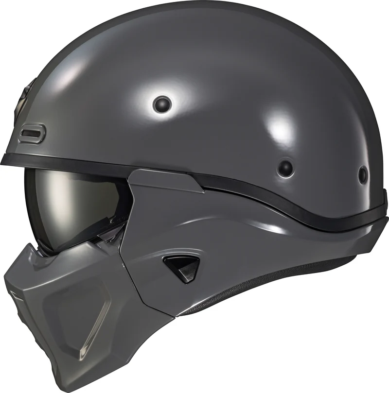 Covert X Open-Face Helmet Cement Grey Xl