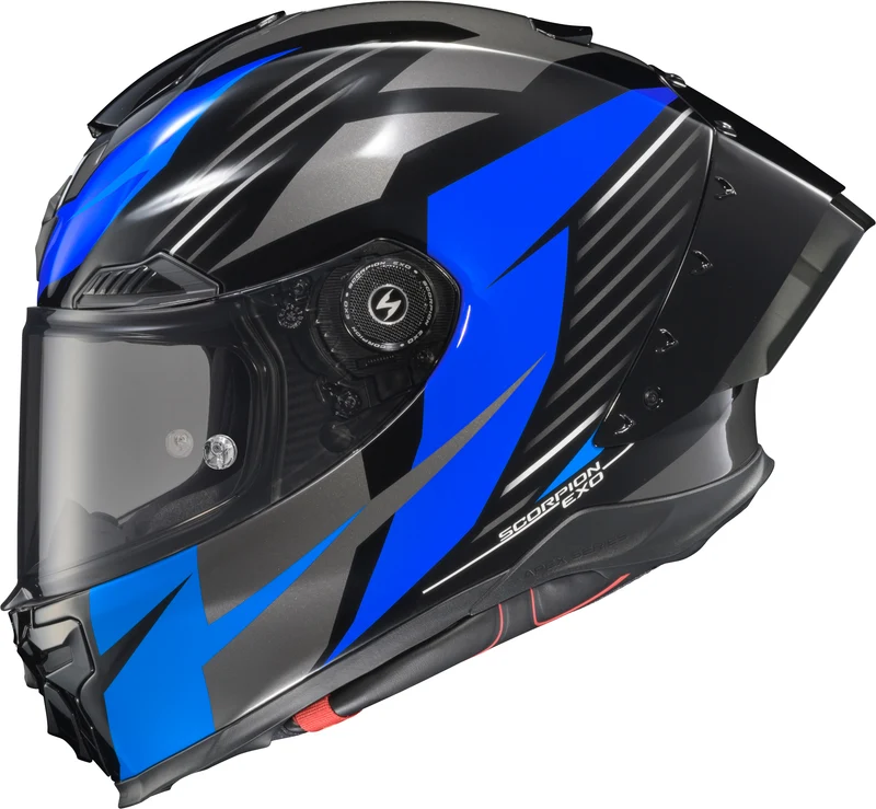 Apex Exo-Warp Full Face Helmet Dilithium Black/Blue Md