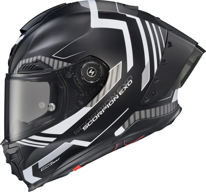 Apex Exo-Warp Full Face Helmet Atarax Black/White Lg