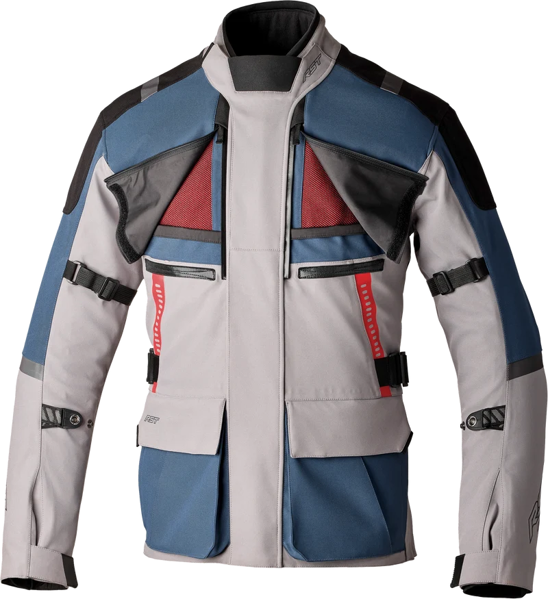 RST Ps Vulcan Ce Jacket Sil/Blu Textile Sm 556-3582140