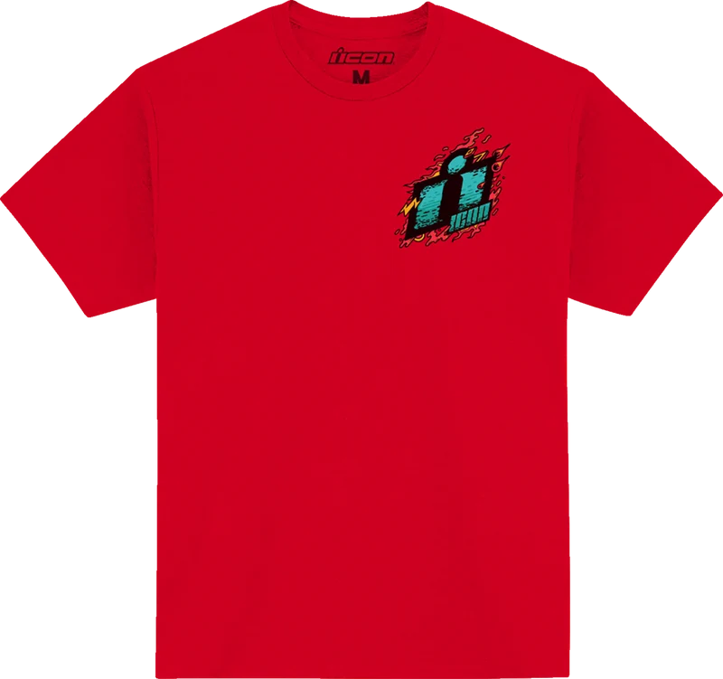IN STOCK ICON Munchies™ T-Shirt - Heather Red - 2XL 3030-24089
