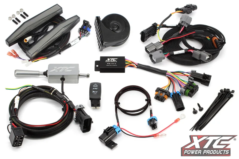 XTC POWER PRODUCTS Self Canceling Turn Signal With Billet Lever & Drl Cfm 630-1433