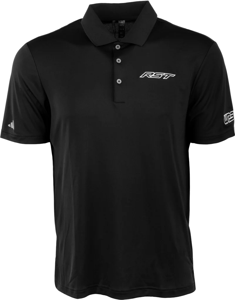 RST Rst Polo Black/White Sm 99-7153S