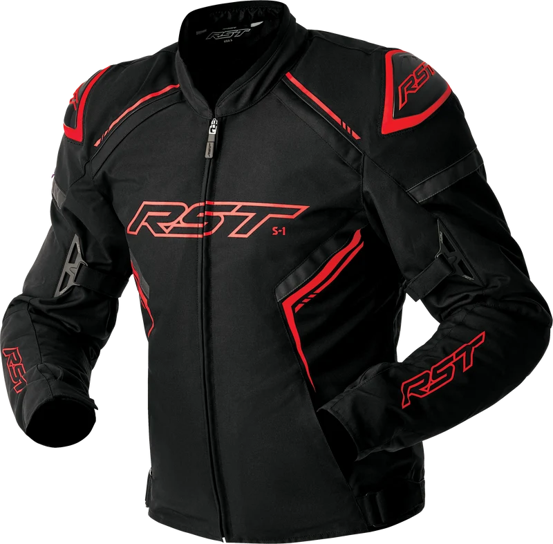 RST S1 D3o Textile Jacket Black/Grey/Red 3x 556-3614450