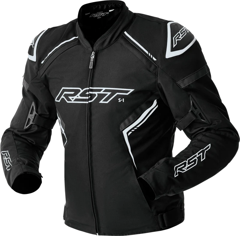 RST S1 D3o Textile Jacket Black/White 2x 556-3614148