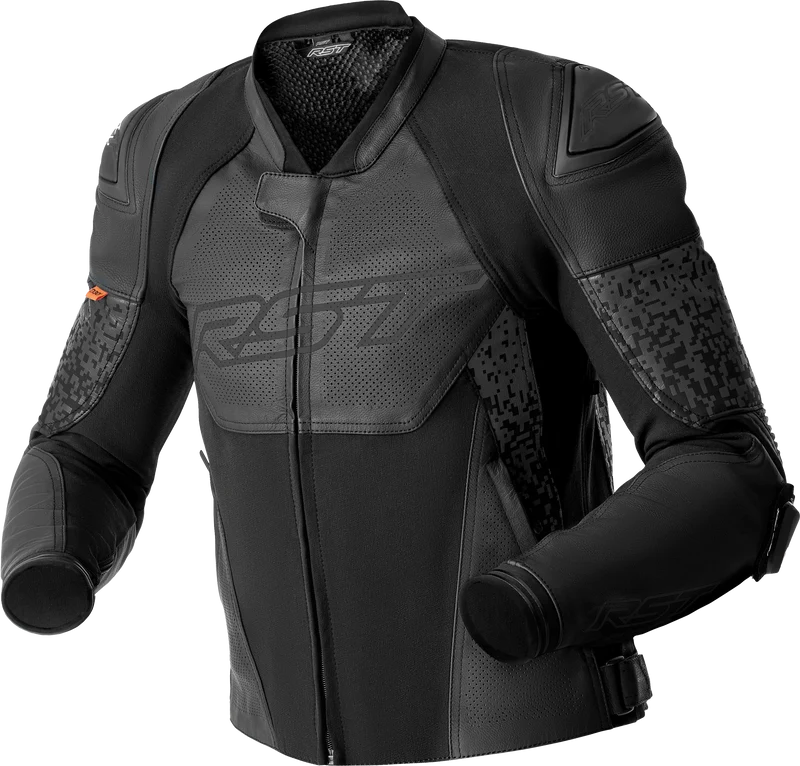 RST Ps Supersport-K D3o Jacket Black Leather 3x 556-3648050