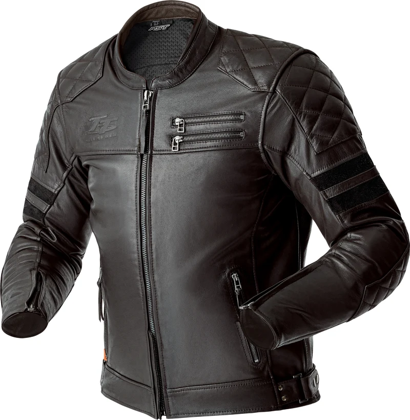RST Hillberry D3o Jacket Brown Leather 3xl 556-3639150