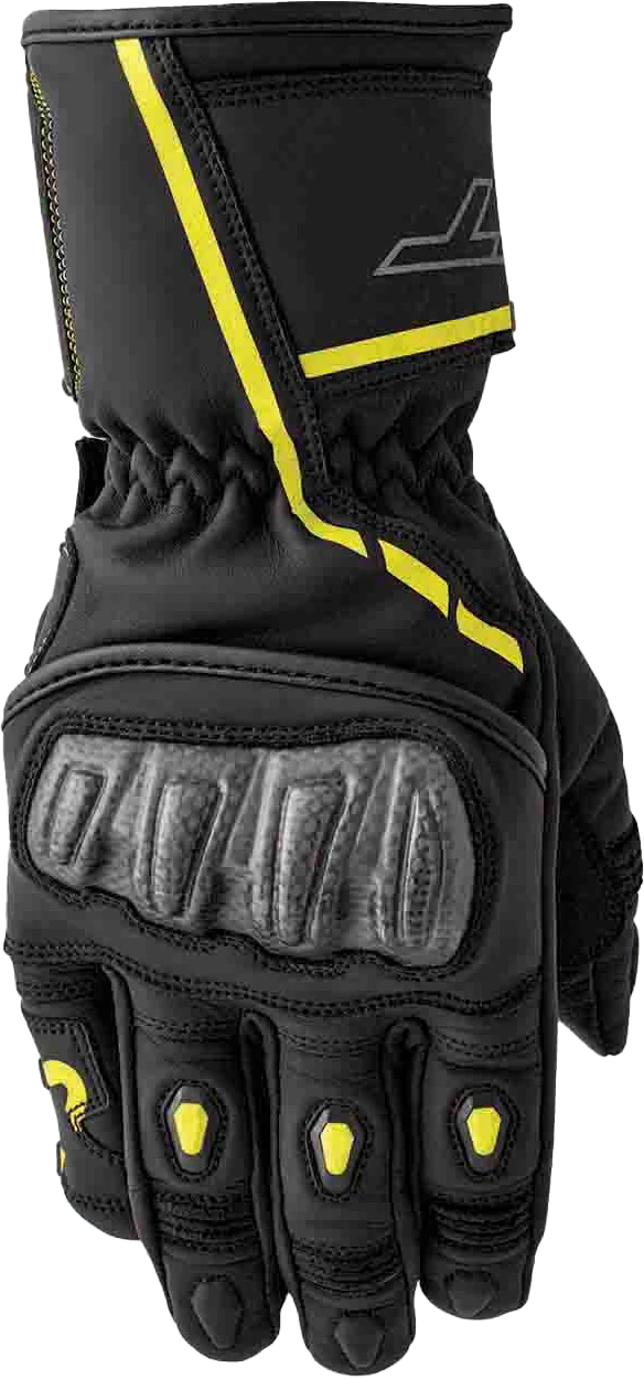 RST S1 Glove Blk/Flo-Yel Leather 2xl 556-3650312