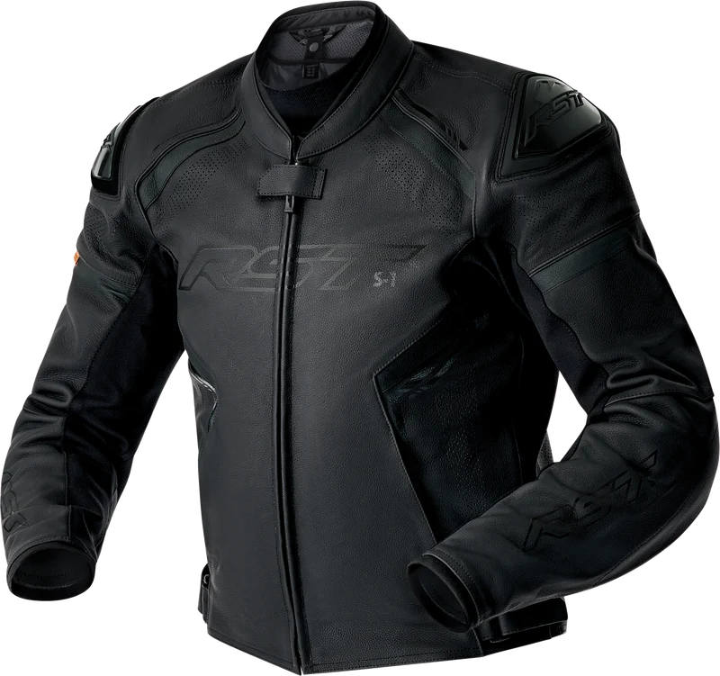 RST S1 D3o Leather Jacket Black Lg 556-3605044