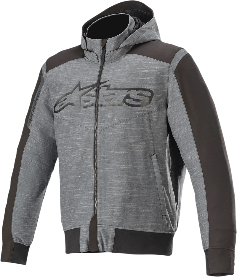 IN STOCK OPEN BOX ALPINESTARS Rhod Windstopper Hoodie - Gray/Black - Small 4200420-9121-S