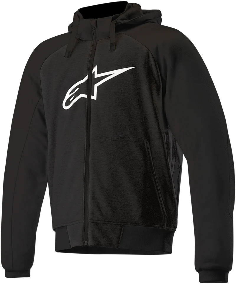 IN STOCK ALPINESTARS Chrome Sport Hoodie - Black - Small 4200918-10-S