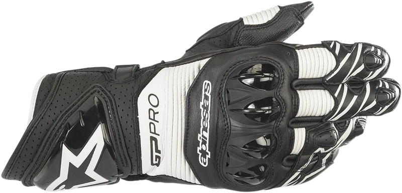 ALPINESTARS GP Pro RS3 Gloves - Black/White - 2XL 3556922-12-2X