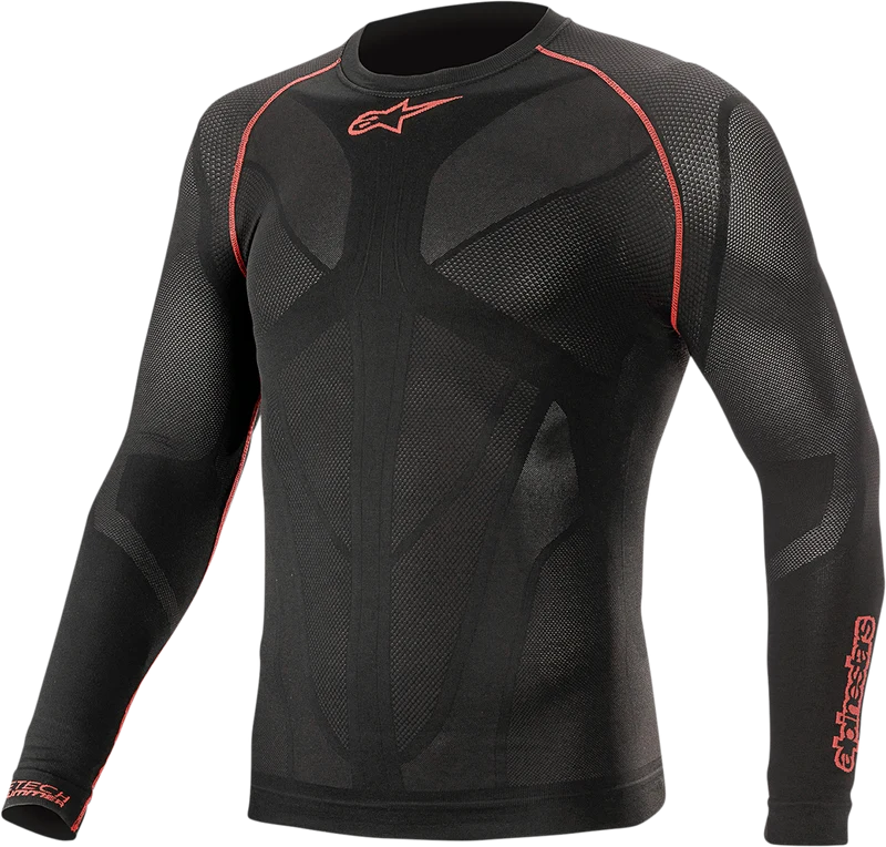 ALPINESTARS Ride Tech v2 Summer Long Sleeve Underwear Top - Black - XS/S 4752521-13-XS/S