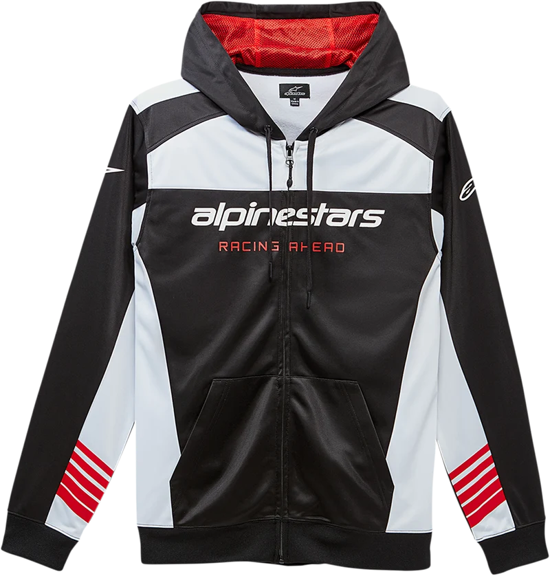 ALPINESTARS Sessions II Hoodie - Black/White - Medium 1230531001020M