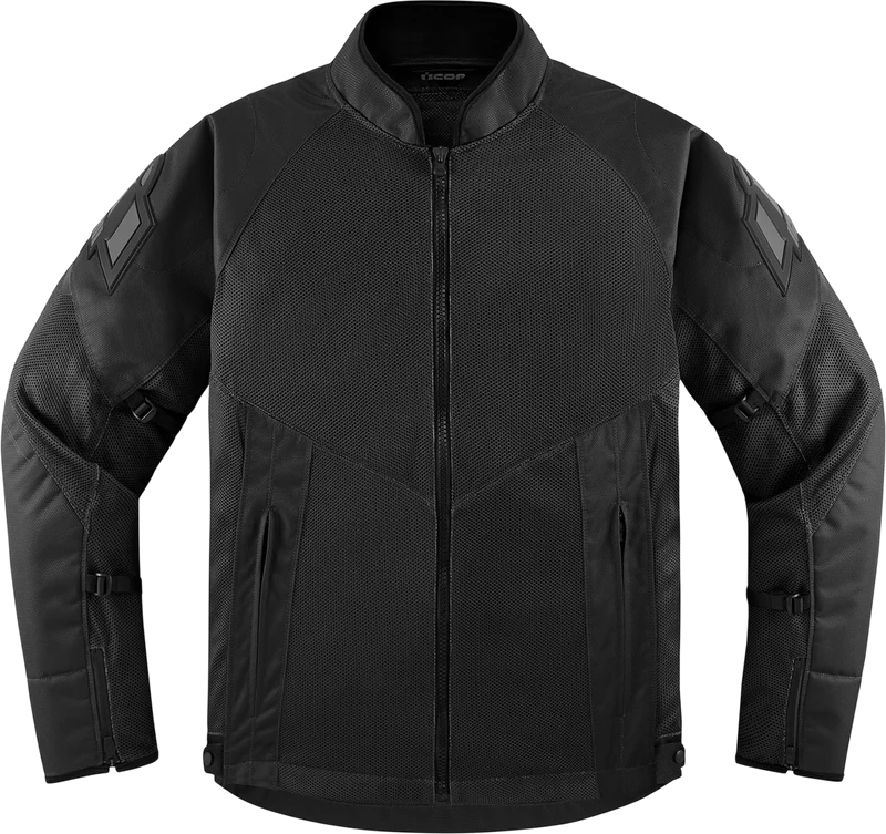 ICON OPEN BOX Mesh AF™ Jacket- Black - Small 2820-5938