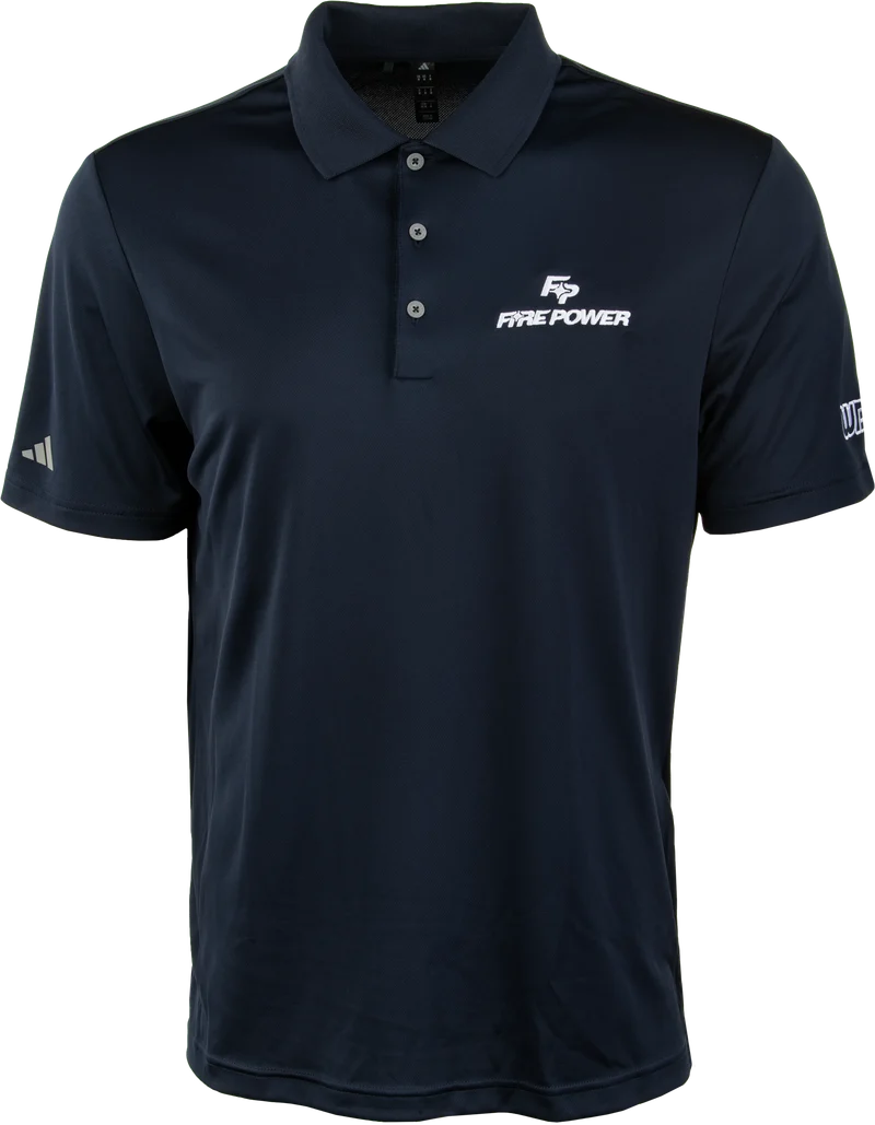 Fire Power Fire Power Polo Navy/White Sm 99-7149S
