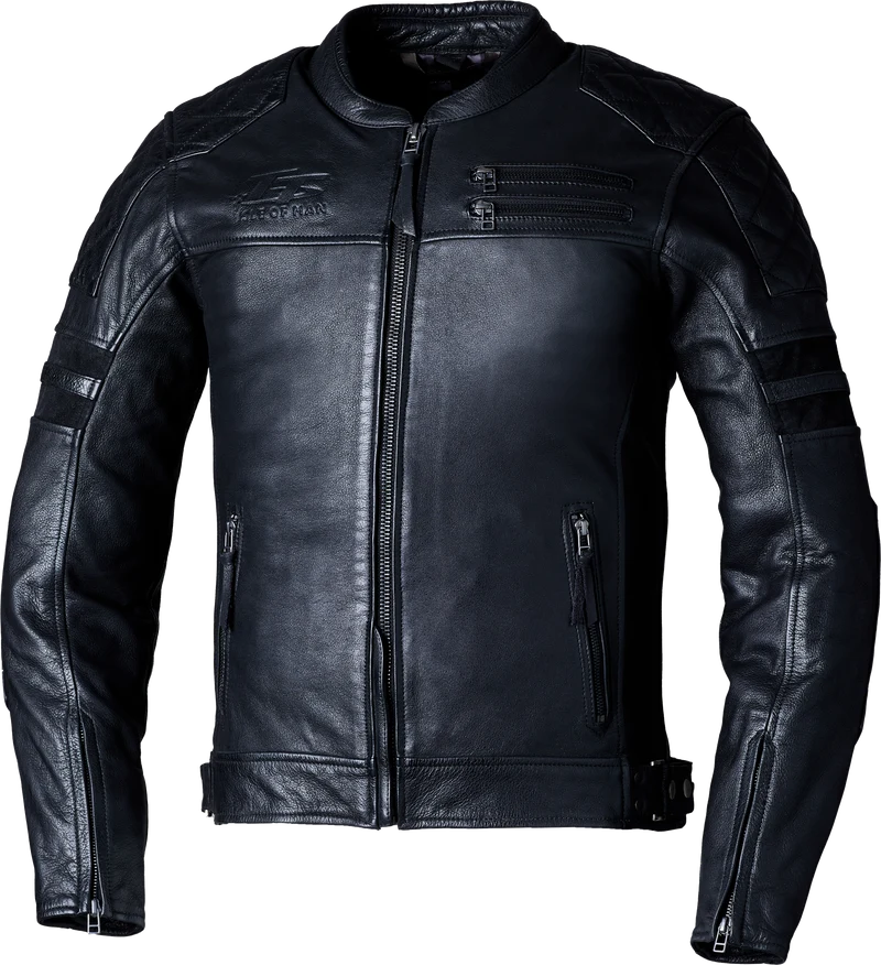 RST Iom Tt Hillberry 2 Ce Jacket Black Leather Md 556-3157042