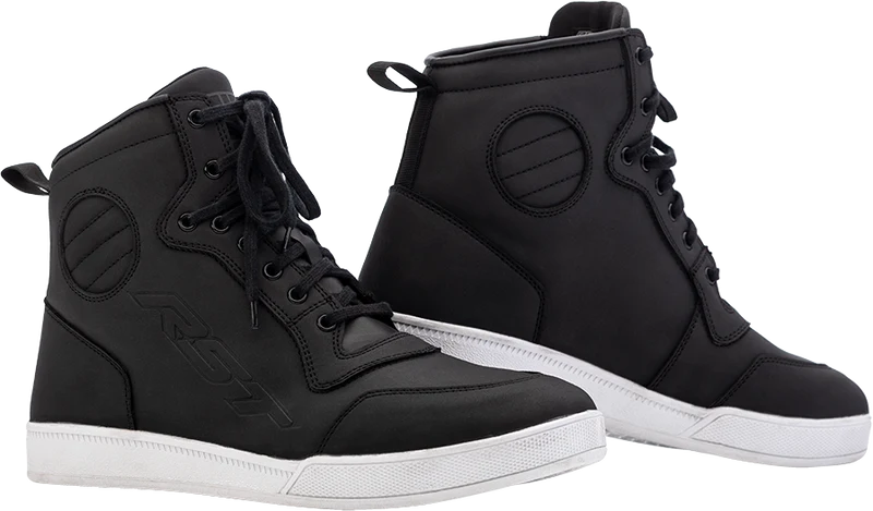 RST Hitop Moto Ce Wp Shoe Black 11.5 556-3122045