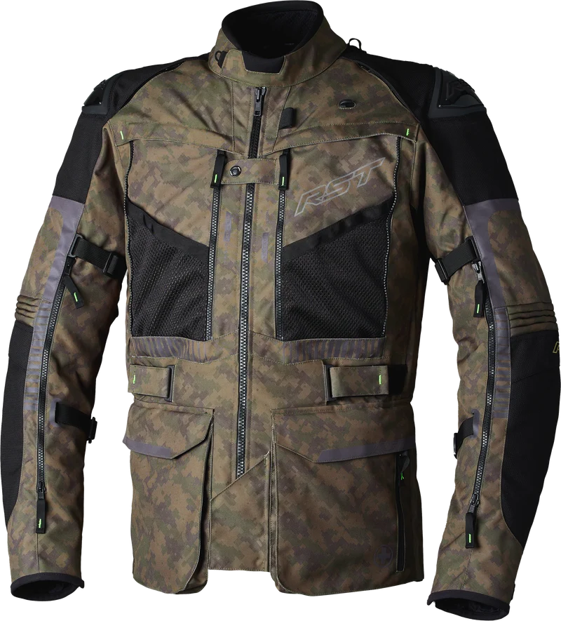 RST Pro Series Ranger Ce Jacket Digi Green Textile 2xl 556-3236148