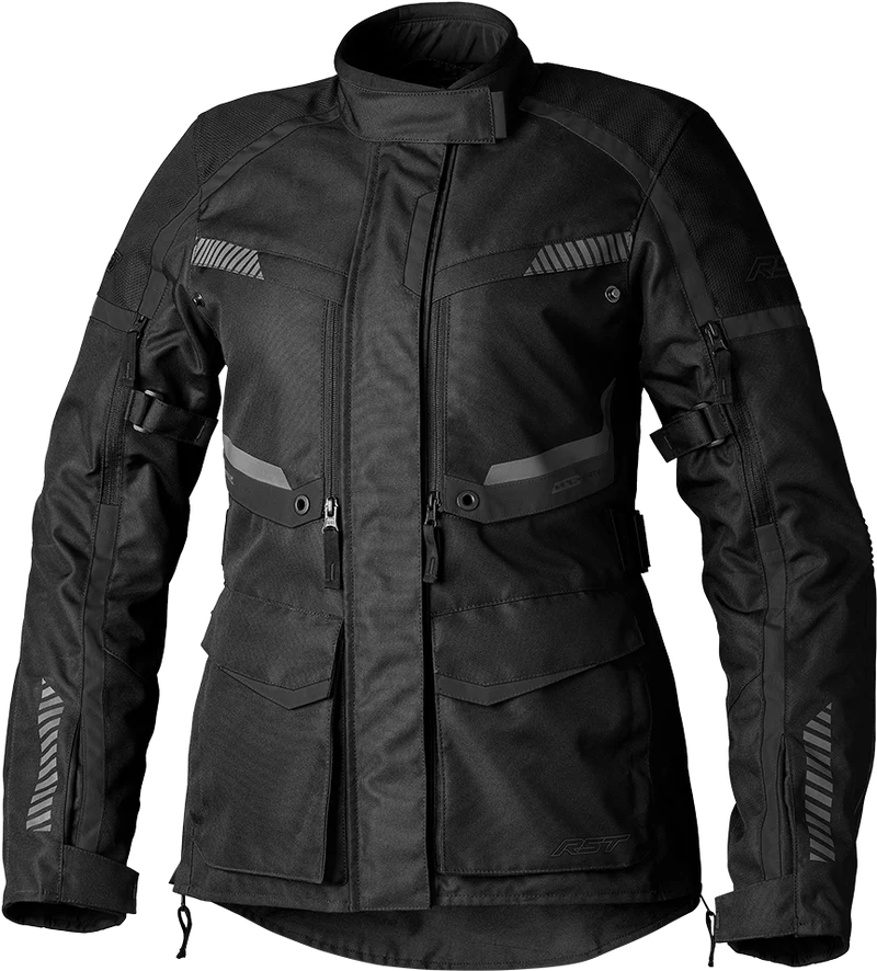 RST Ladies Maverick Evo Ce Jacket Black/Black Textile Md 556-3227012