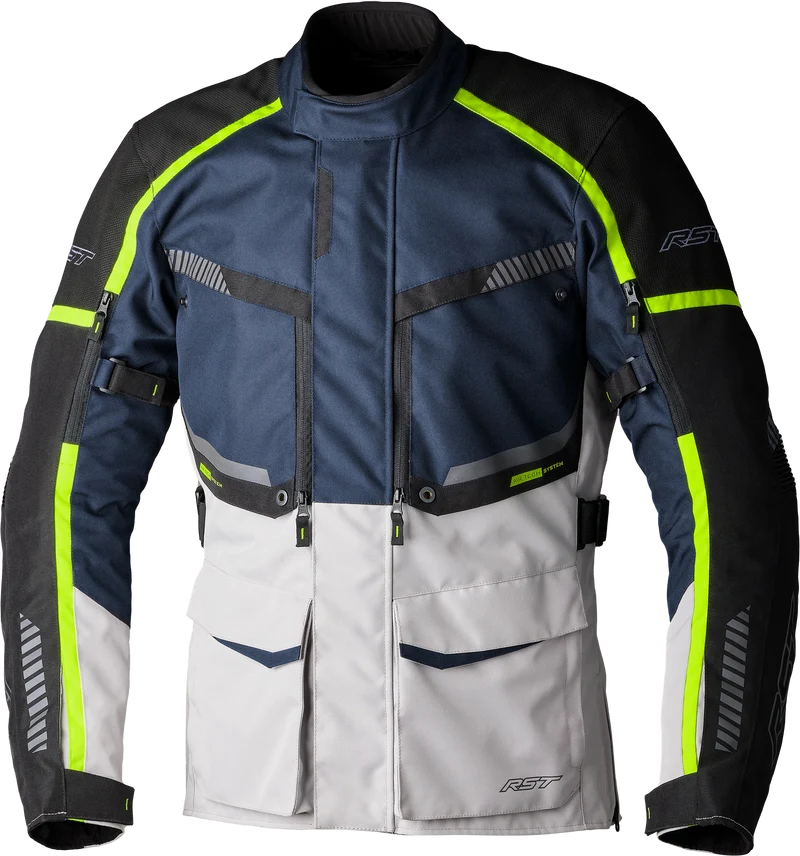 RST Maverick Evo Ce Jacket Navy/Silver Textile 3xl 556-3198250