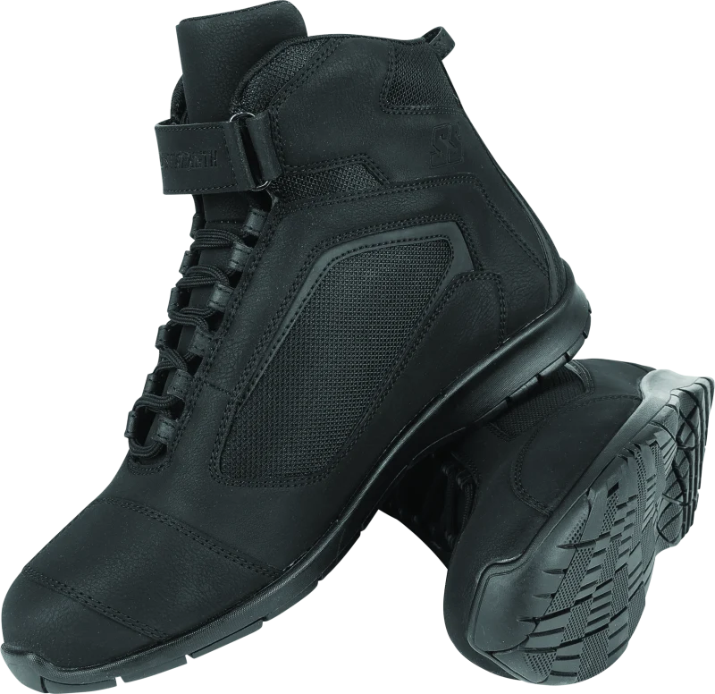 Speed and Strength Moment of Truth Leather Shoe Black Size - 12