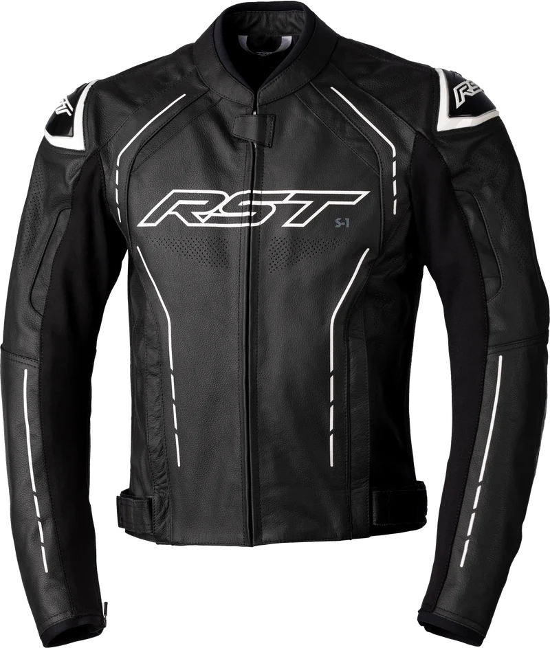 RST S1 Ce Jacket Black/Black/White Leather 3xl 556-2977350