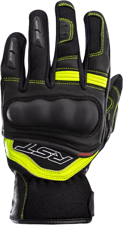 RST Urban Air 3 Mesh Ce Glove Black/Flo Yellow Lg 556-2673410