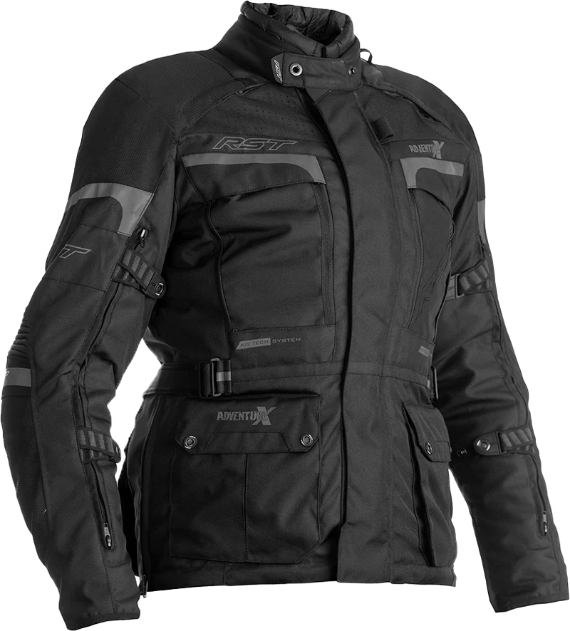 RST Ladies Pro Series Adventure-X Ce Jacket Blk/Blk Textile 2xl 556-2380018