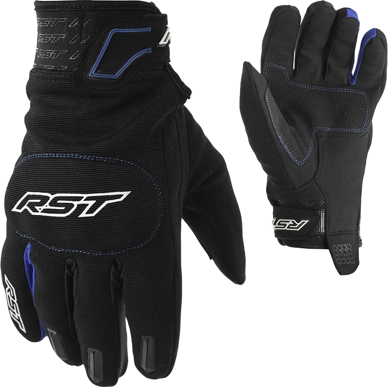 RST Rider Ce Glove Black/Blue Lg 556-2100110