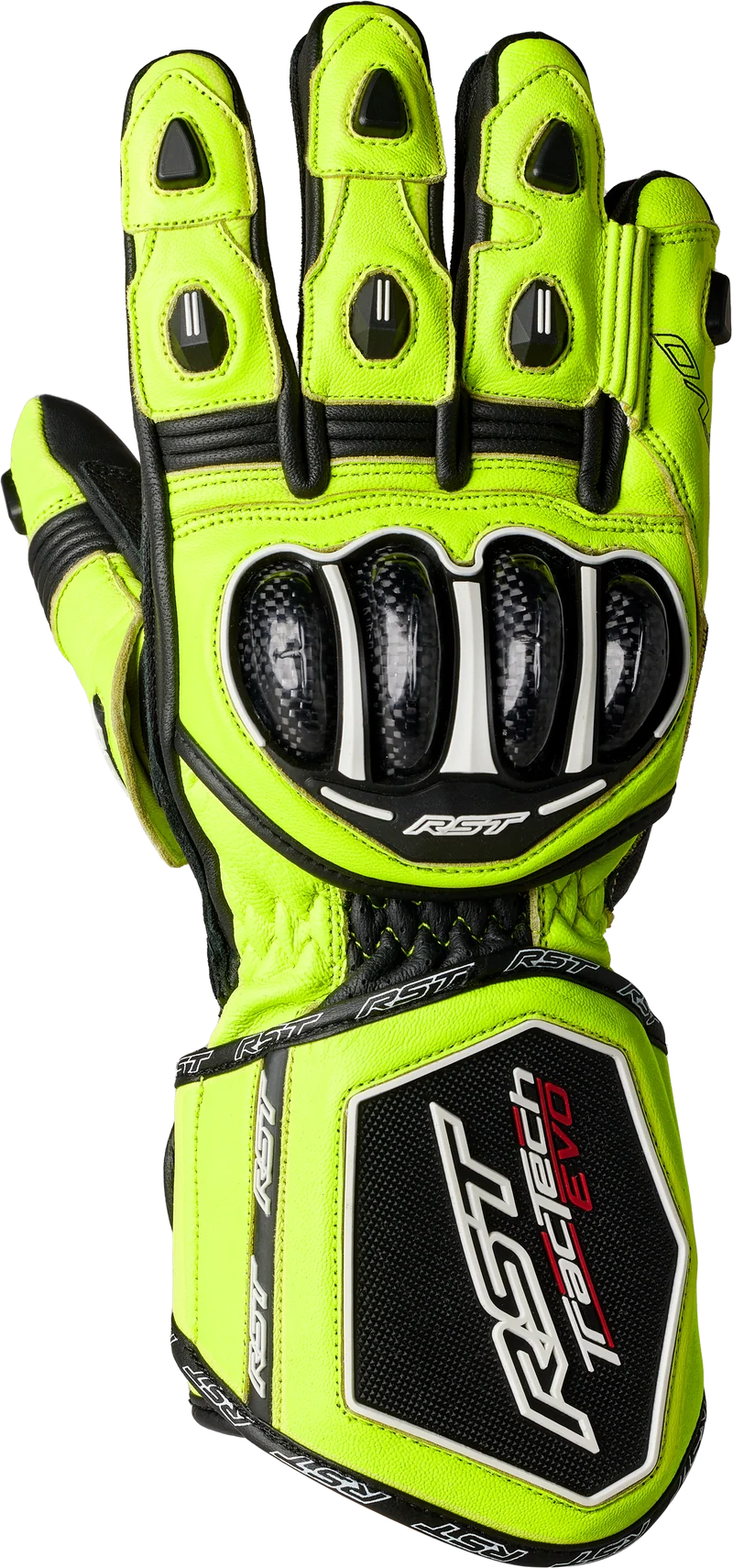 RST Tractech Evo 4 Ce Glove Neon Yellow/Black/Black Md 556-2666209